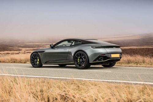 Rear Cross Side View of Aston Martin DB11