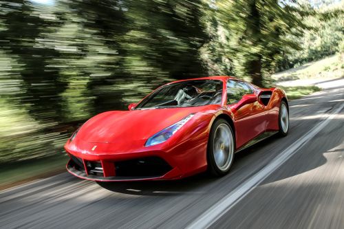 Ferrari 488 Spider Front Angle High View