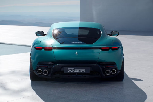 Full Rear View of Ferrari Amalfi