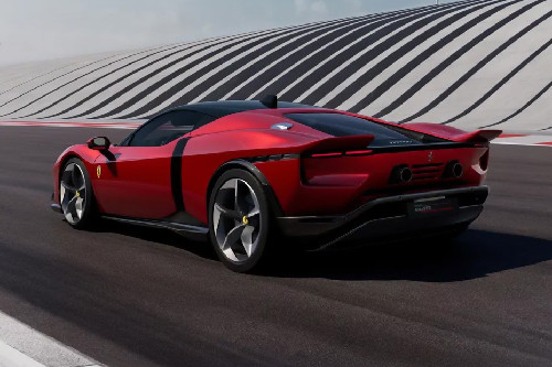 Rear Cross Side View of Ferrari 849 Testarossa