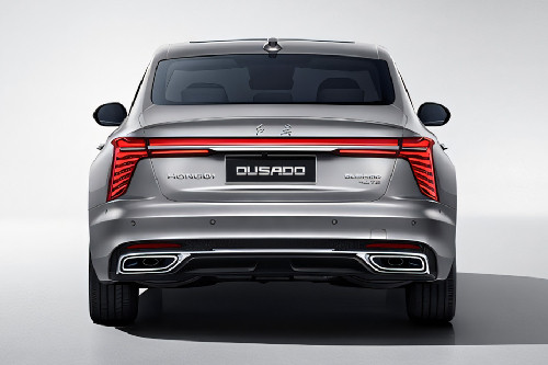 Full Rear View of Hongqi Ousado