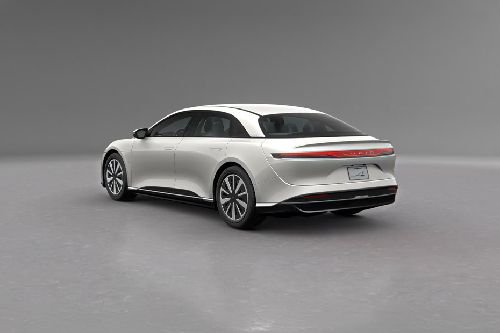 Rear Cross Side View of Lucid AIR