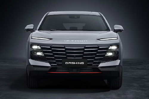 Full Front View of Dashing