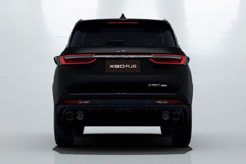 Full Rear View of Jetour X90 Plus Full Rear View of Jetour X90 Plus