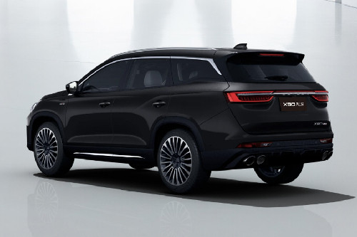 Rear Cross Side View of Jetour X90 Plus Rear Cross Side View of Jetour X90 Plus