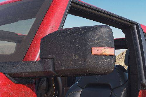 Ford Bronco Drivers Side Mirror Rear Angle