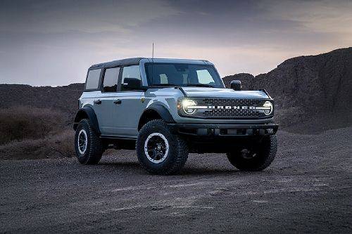 Ford Bronco Front Cross Side View