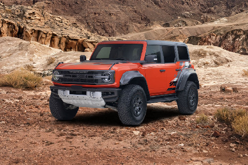 Bronco Raptor Front angle low view