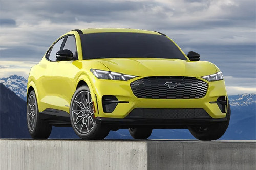 Full Front View of Mustang Mach-E Full Front View of Mustang Mach-E