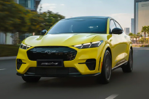 Mustang Mach-E Tilted Front View