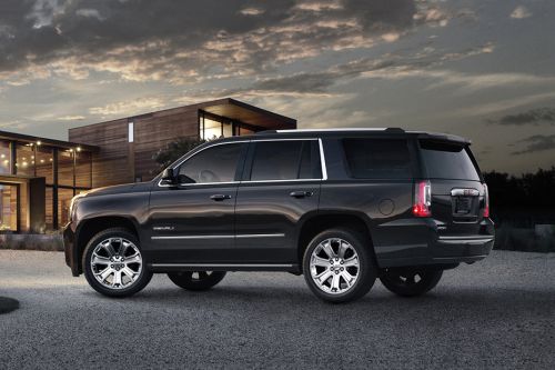 Rear Cross Side View of GMC Yukon Denali