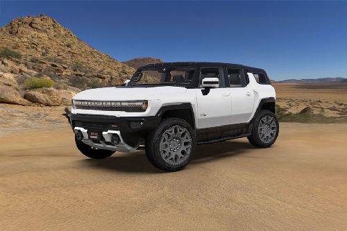 HUMMER EV Front angle low view