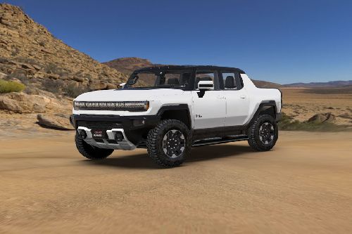Hummer EV Pickup Front angle low view