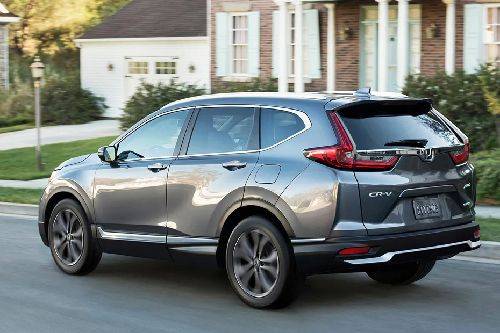 Rear Medium View of Honda CR-V