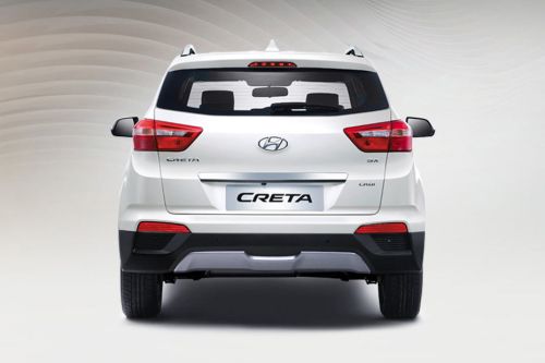 Full Rear View of Hyundai Creta(2021-2022)