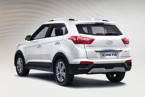 Rear Cross Side View of Hyundai Creta(2021-2022)