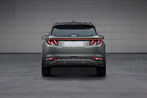 Full Rear View of Hyundai Tucson (2022-2024)
