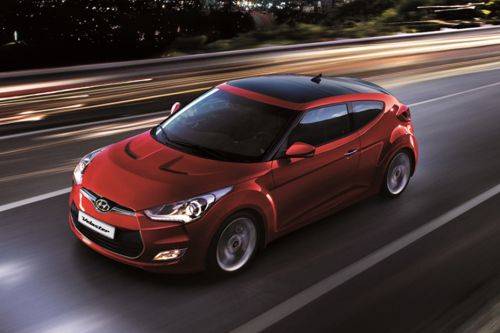 Hyundai Veloster Front Angle High View