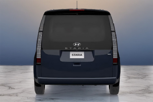 Full Rear View of Hyundai Staria