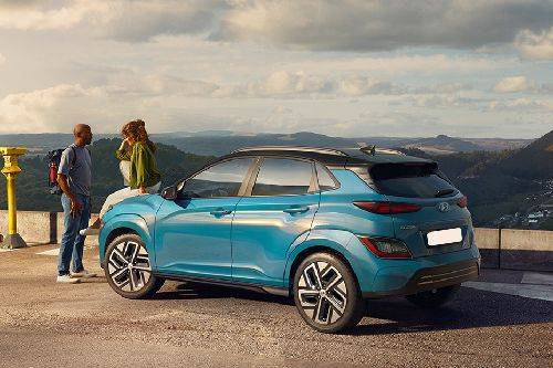 Kona Electric Rear angle view