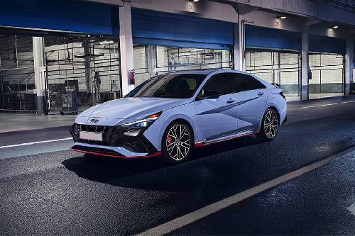 ELANTRA N Front angle low view