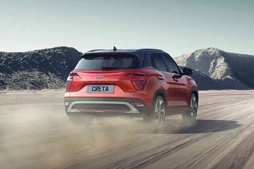 Rear Medium View of Hyundai Creta