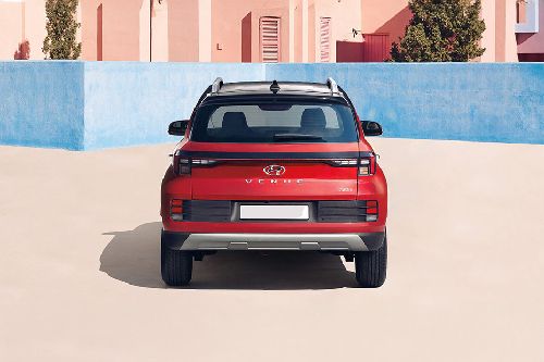 Full Rear View of Hyundai Venue