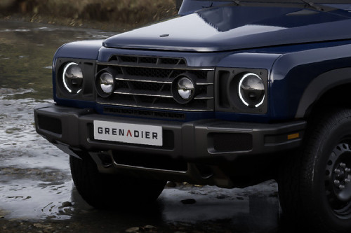 Grenadier Station Wagon Grille View