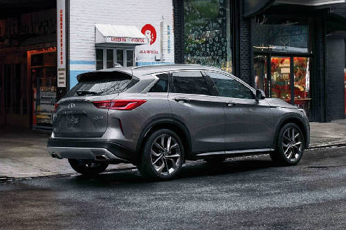 QX50 Rear angle view