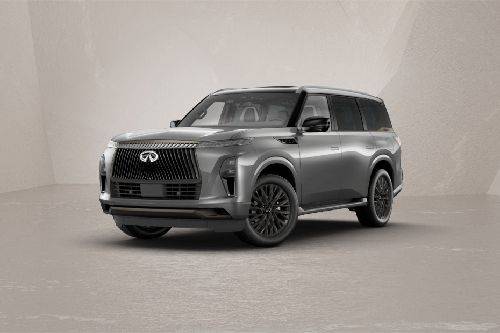 QX80 Front angle low view