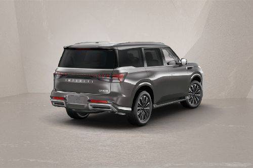QX80 Rear angle view