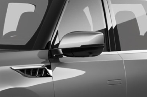 Infiniti QX80 Drivers Side Mirror Front Angle Infiniti QX80 Drivers Side Mirror Front Angle