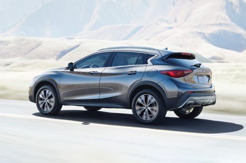 Rear Cross Side View of Infiniti QX30