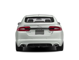 Full Rear View of Jaguar XF R-Sport