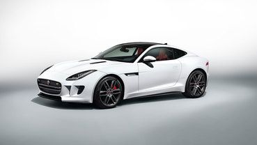 F Type R Coupe Side view