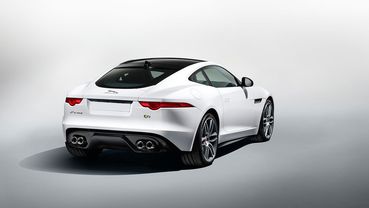 F Type R AWD Coupe Rear angle view
