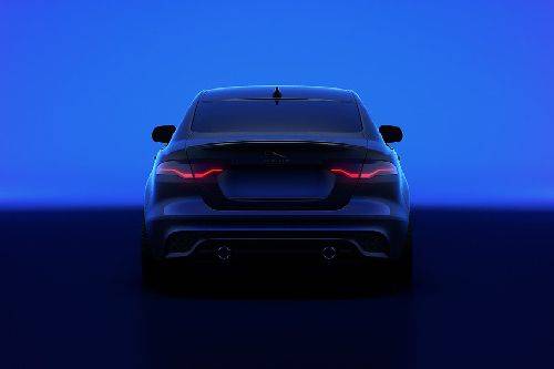 Full Rear View of Jaguar XE