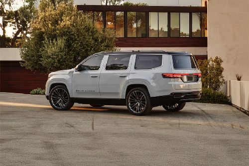 Rear Cross Side View of Jeep Grand Wagoneer