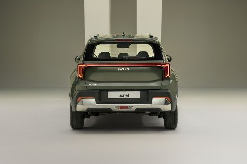 Full Rear View of KIA Sonet