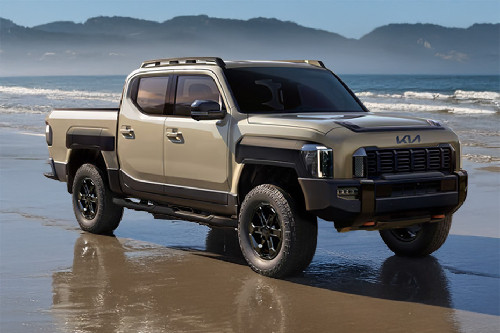 KIA Tasman Front Medium View KIA Tasman Front Medium View