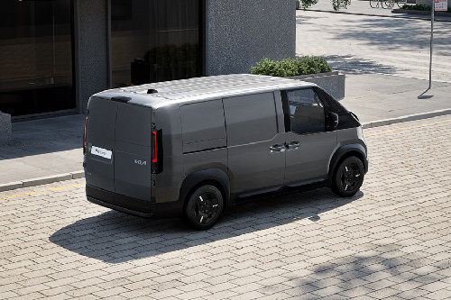 PV5 Rear angle view