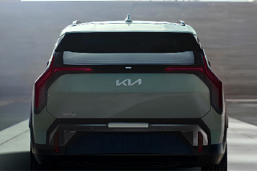 Full Rear View of KIA EV3