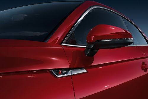 Audi A5 Coupe Drivers Side Mirror Front Angle