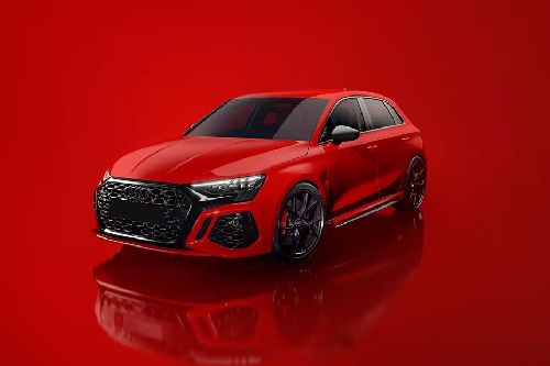 RS3 Sportback Tilted Front View