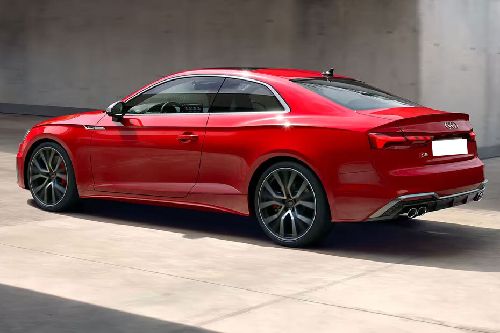 S5 Coupe Rear angle view