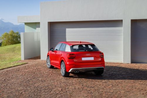 Rear Cross Side View of Audi Q2