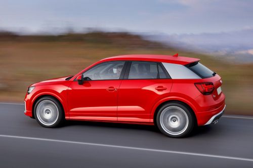 Rear Cross View of Audi Q2