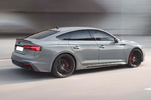 RS5 Sportback Rear angle view