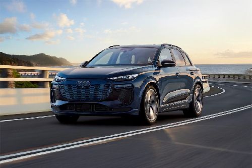 SQ6 E-Tron Front angle low view