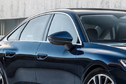 Audi A6 2025 Drivers Side Mirror Front Angle